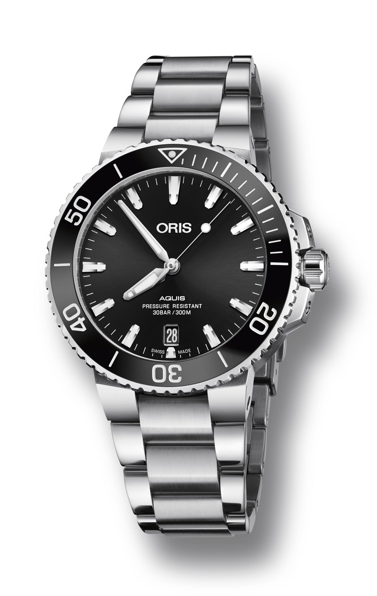 Oris Aquis Date Black