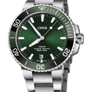 Oris Aquis Date Green