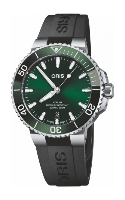 Oris Aquis Date Green