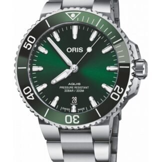 Oris Aquis Date Green