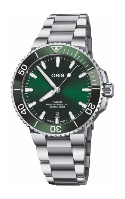 Oris Aquis Date Green