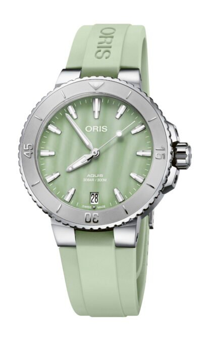 Oris Aquis Date Green