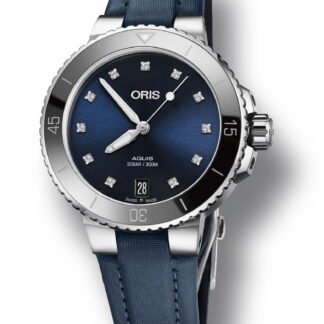 Oris Aquis Date Diamonds Blue