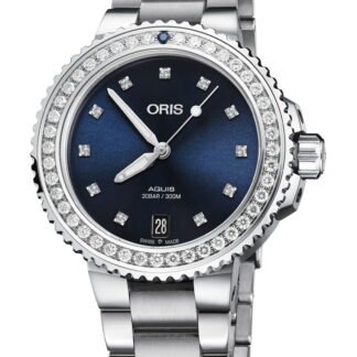 Oris Aquis Date Diamonds Blue