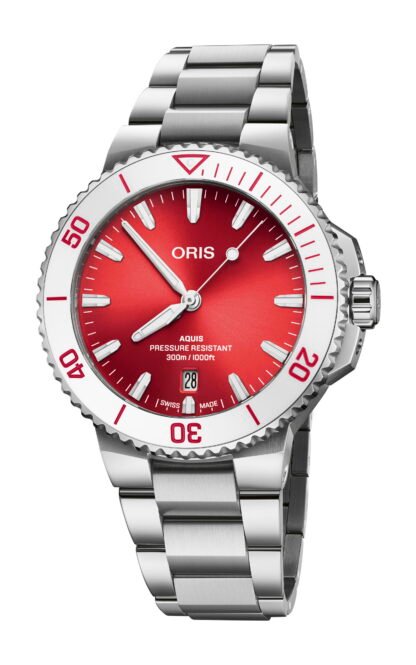Oris Aquis Date Taste Of Summer Red