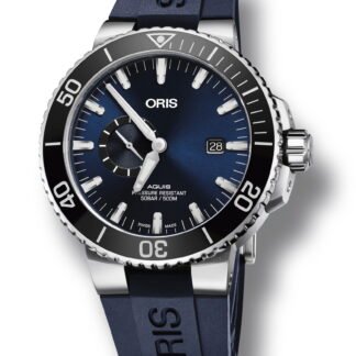 Oris Aquis Small Second, Date Blue