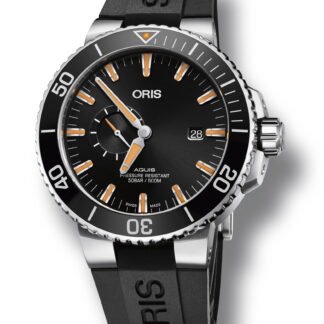 Oris Aquis Small Second, Date Black