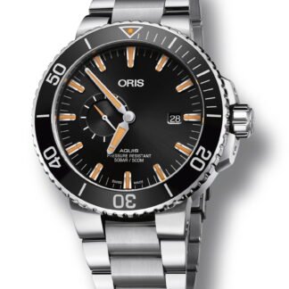 Oris Aquis Small Second, Date Black