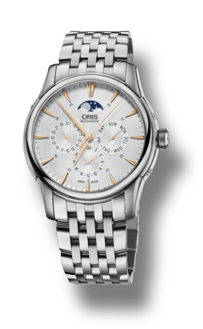 Oris Artelier Complication Silver