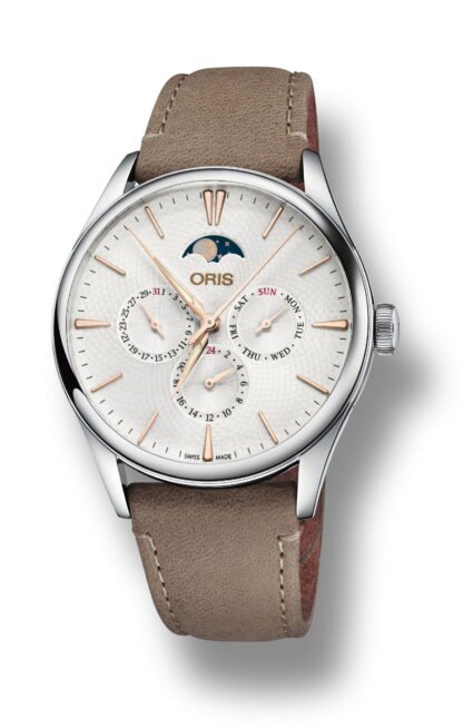 Oris Artelier Complication Silver