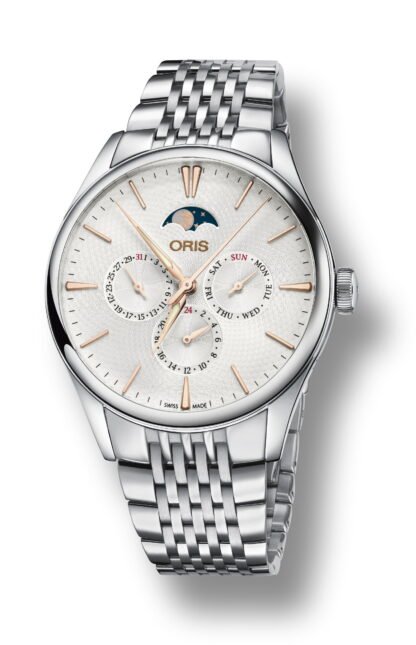 Oris Artelier Complication Silver