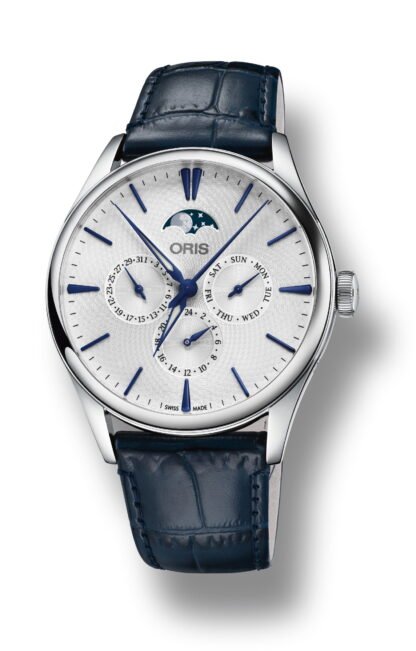 Oris Artelier Complication Silver