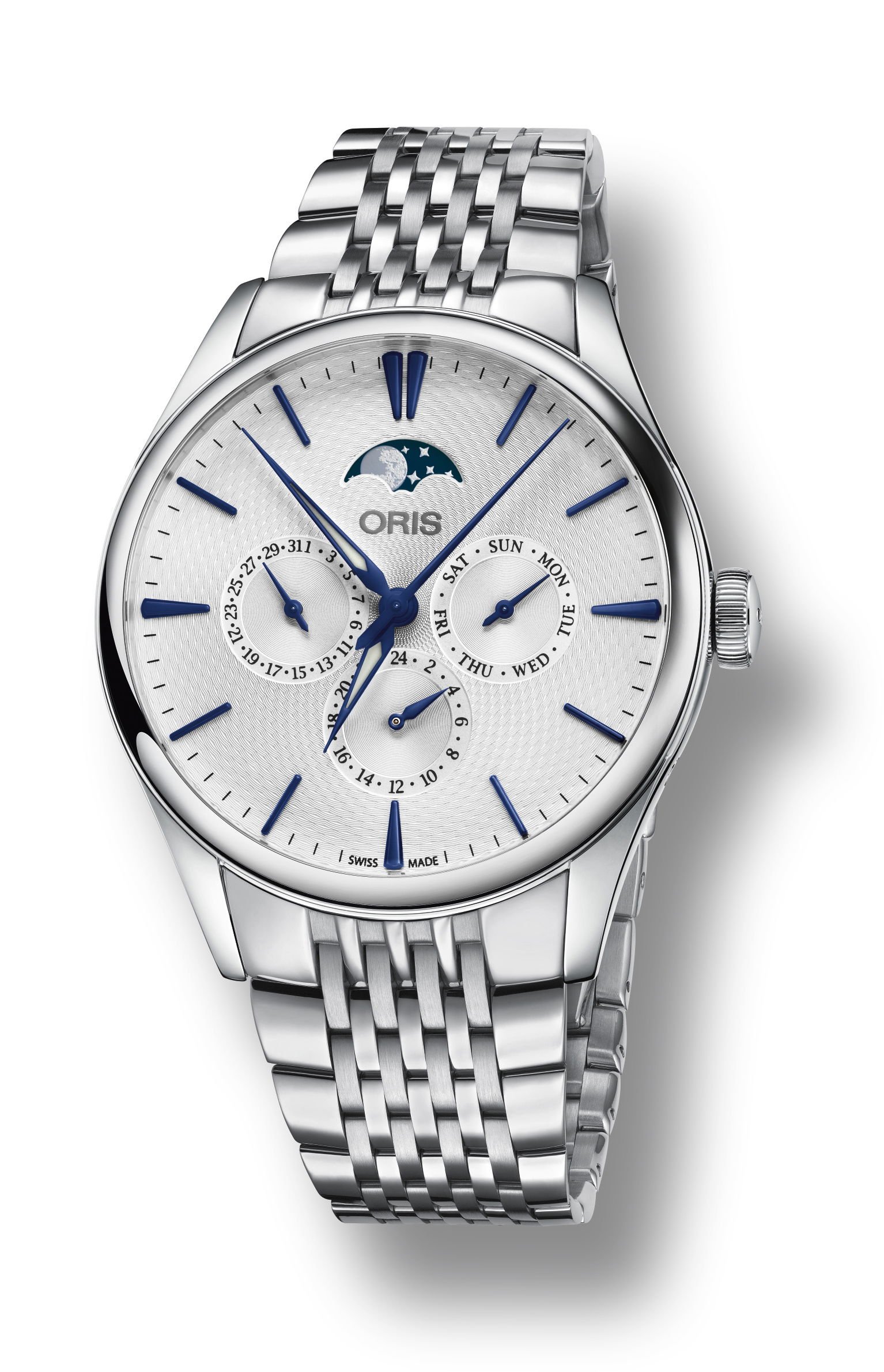 Oris Artelier Complication Silver