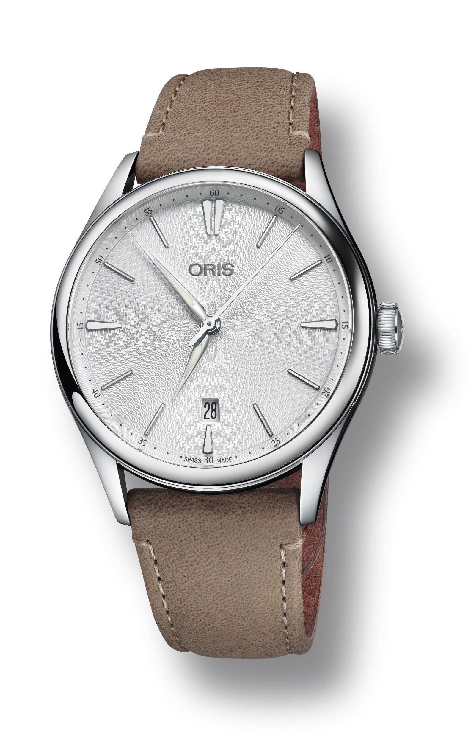 Oris Artelier Date Silver