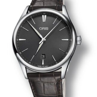 Oris Artelier Date Gray