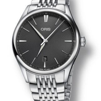 Oris Artelier Date Gray