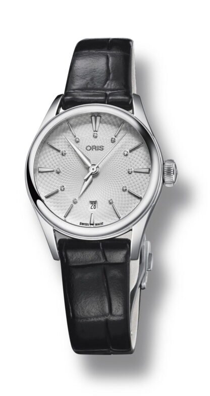 Oris Artelier Date Diamonds Silver