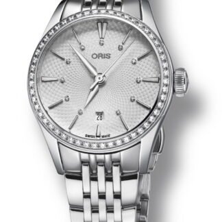 Oris Artelier Date Diamonds Silver