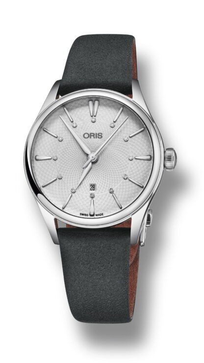 Oris Artelier Date Diamonds Silver
