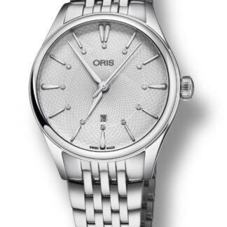 Oris Artelier Date Diamonds Silver