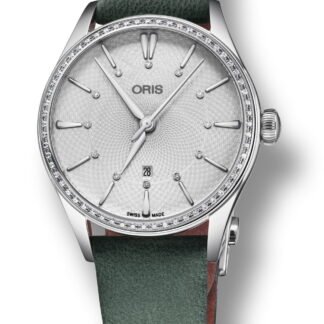 Oris Artelier Date Diamonds Silver