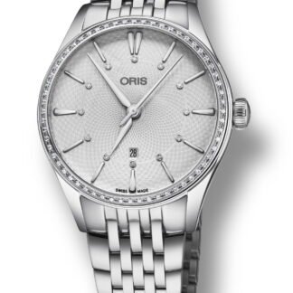 Oris Artelier Date Diamonds Silver