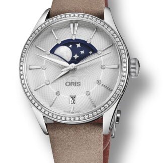 Oris Artelier Grande Lune, Date Diamonds Silver