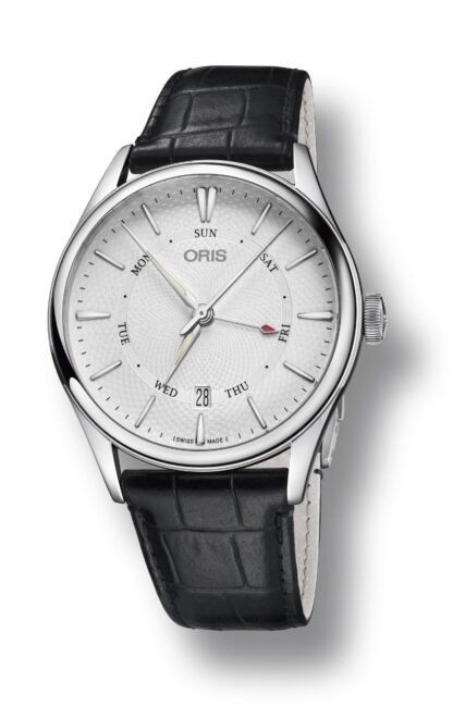 Oris Artelier Pointer Day Date Silver