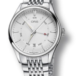 Oris Artelier Pointer Day Date Silver