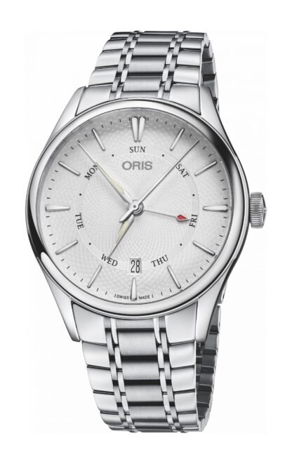 Oris Artelier Pointer Day Date Silver
