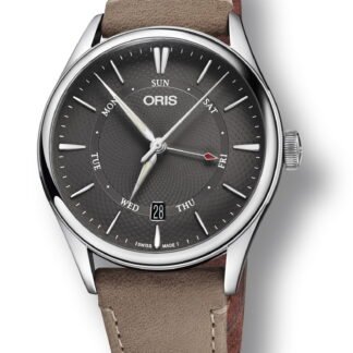 Oris Artelier Pointer Day Date Gray