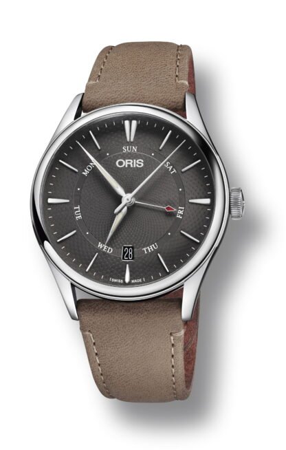 Oris Artelier Pointer Day Date Gray