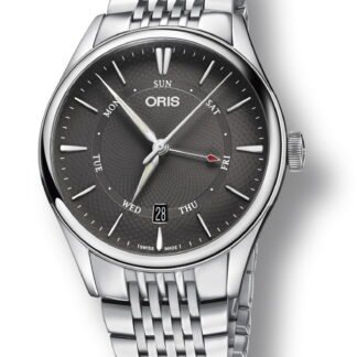 Oris Artelier Pointer Day Date Gray