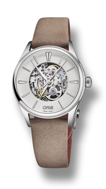 Oris Artelier Skeleton Silver
