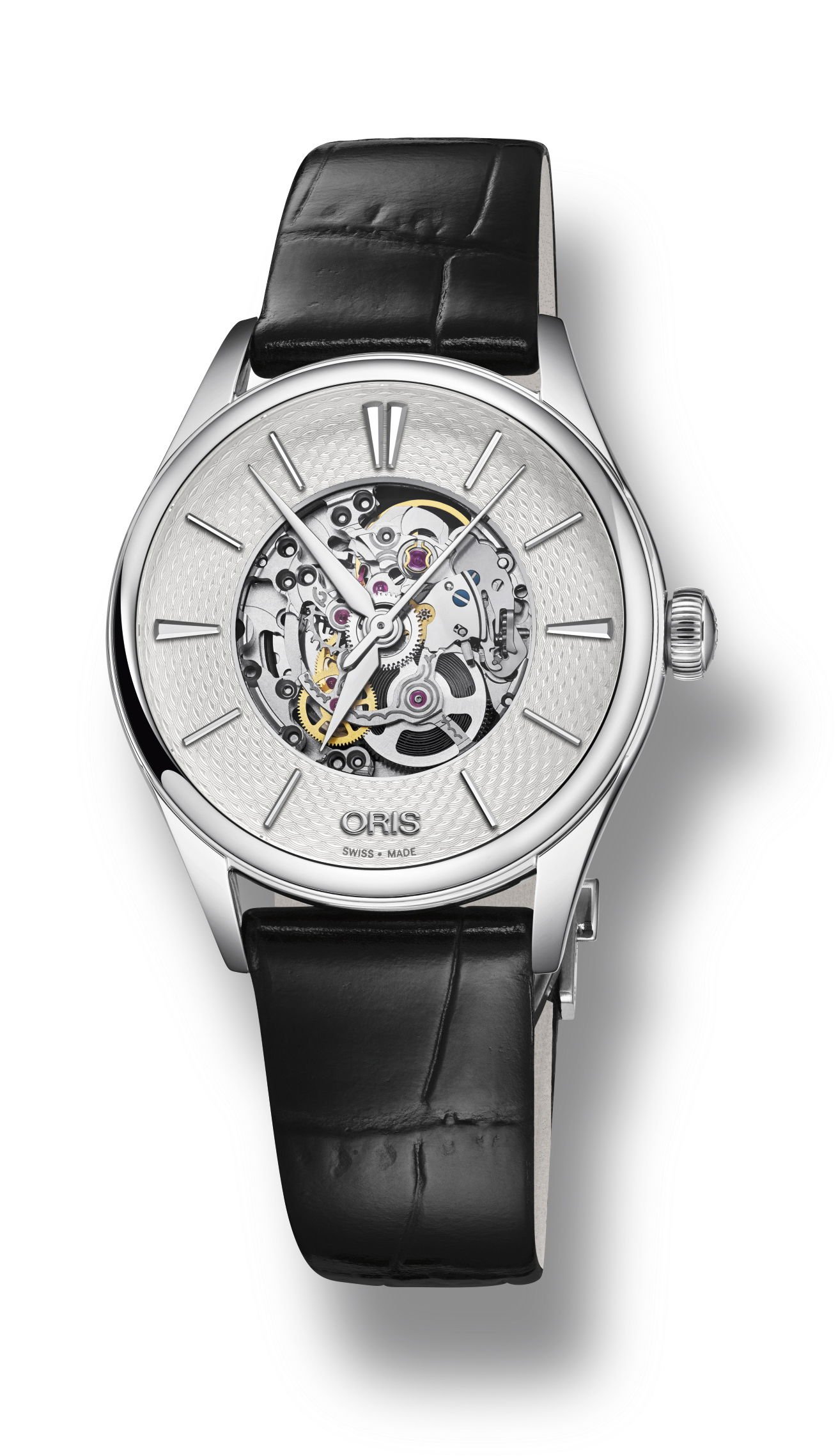 Oris Artelier Skeleton Silver