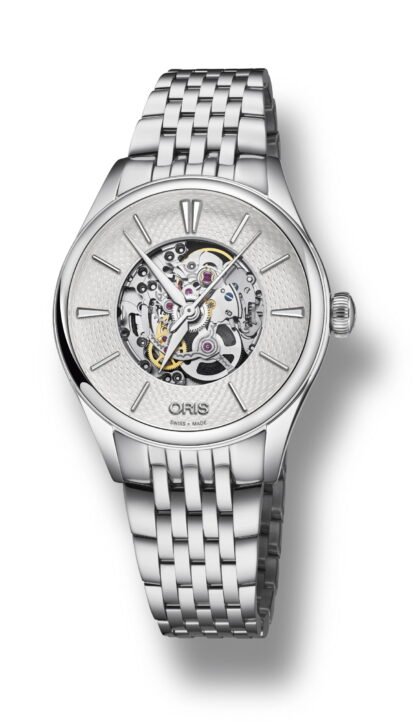 Oris Artelier Skeleton Silver