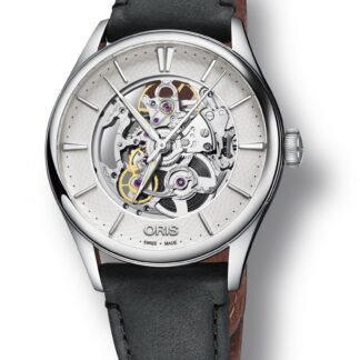 Oris Artelier Skeleton Silver