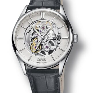 Oris Artelier Skeleton Silver