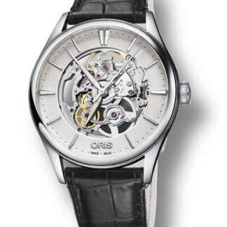 Oris Artelier Skeleton Silver