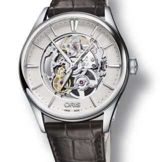 Oris Artelier Skeleton Silver