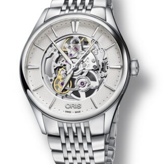 Oris Artelier Skeleton Silver