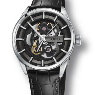 Oris Artix Skeleton Black