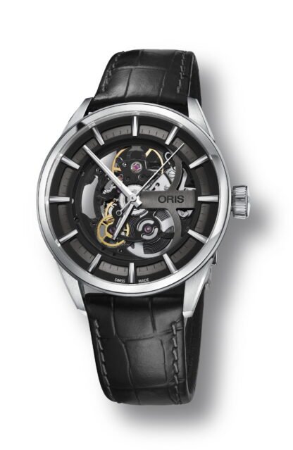 Oris Artix Skeleton Black