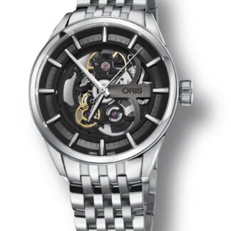 Oris Artix Skeleton Black
