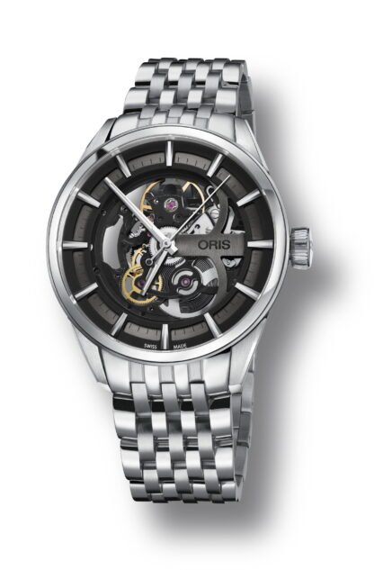 Oris Artix Skeleton Black