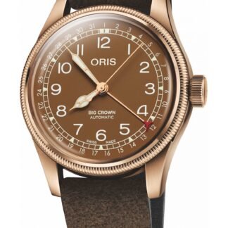 Oris Big Crown Bronze Pointer Date Brown