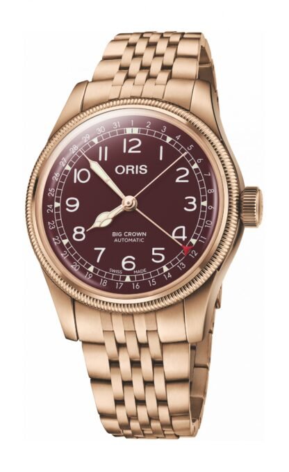 Oris Big Crown Bronze Pointer Date Red