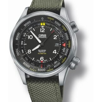 Oris Big Crown Propilot Altimeter With Fleet Scale Black