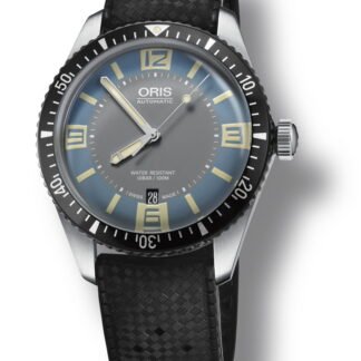 Oris Divers Sixty-Five Blue, Gray