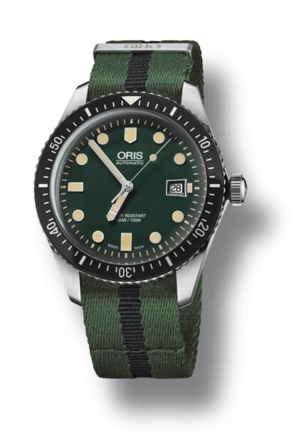 Oris Divers Sixty-Five Green